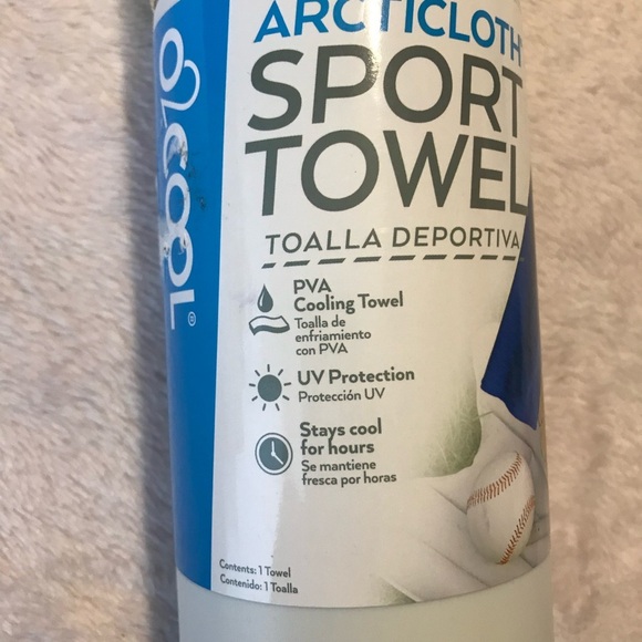 COOLING TOWEL ARCTICLOTH 02 COOL NEW IN CASE 13”x33”(33x84 cms) SPORTS OUTDOORS - Picture 4 of 12